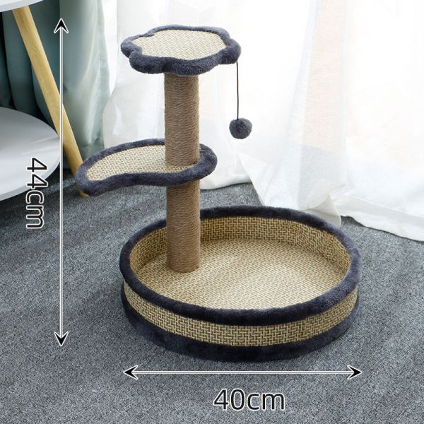 Shipping Cost Pet Scratching Board Tree Climbing Multi Color Sisal Flower Catcher