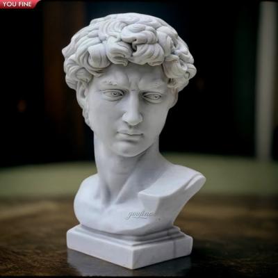 Custom Design Classic Marble Sculpture Bust for Pedestal