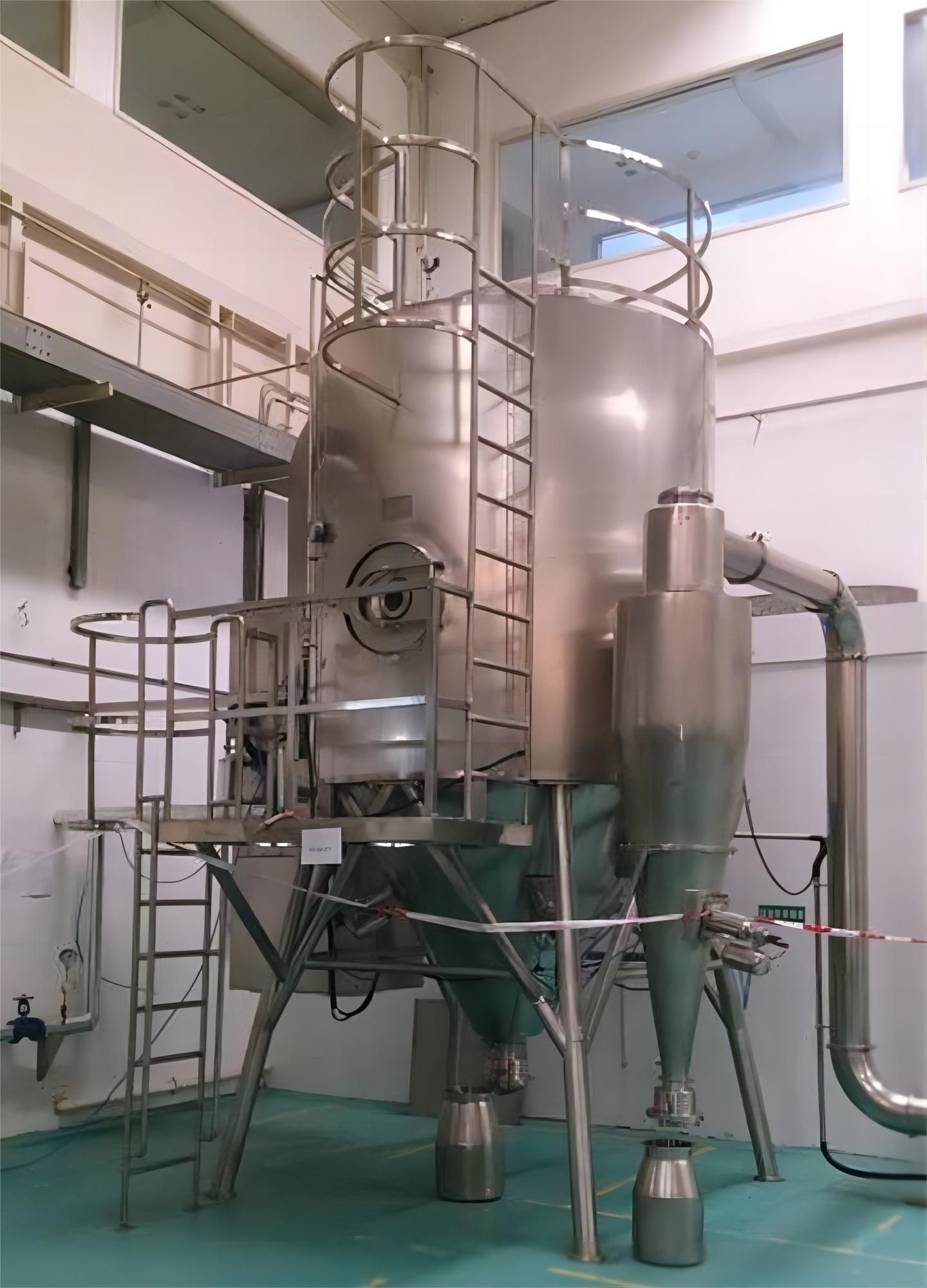 Button Or PLC Programming Control System Spray Dryer Employing Waste Gas Waste Heat Recovery Systems Designed for Industrial Drying