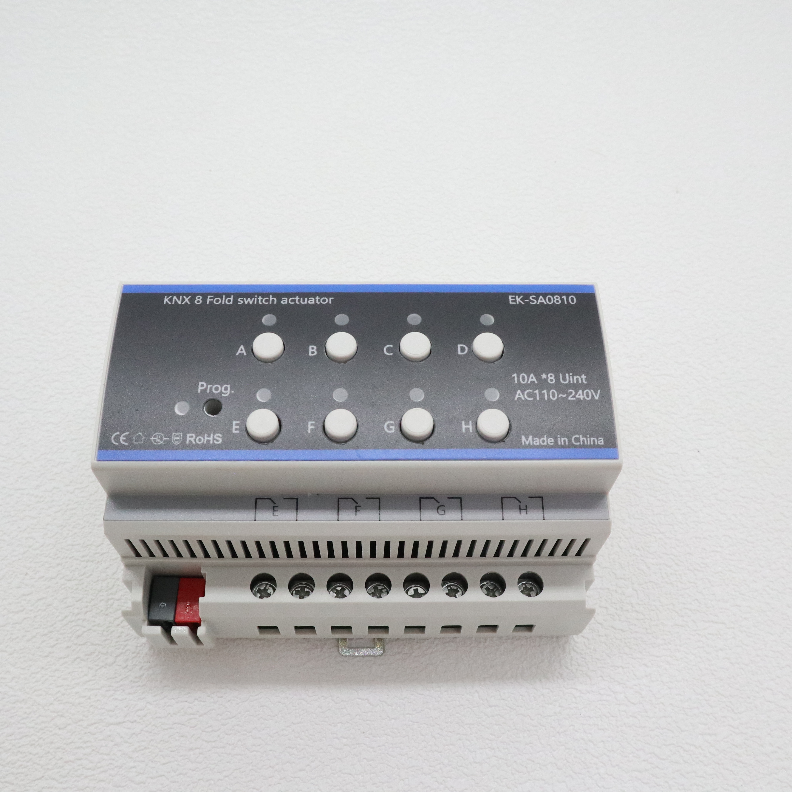 Best Price KNX System Building Switch Actuator for Home Automation Smart Light Control CE ROHS 3 Years Warranty