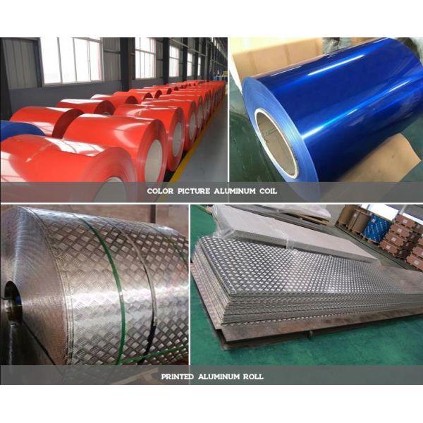 Colored Alloy 1100 Aluminum Coils for Shandong 3003 3105 5152 Product Introduction of Building Material