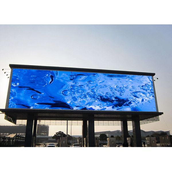 P6 P8 P10 Outdoor Electronic Signs Exterior Wall Mounted Type