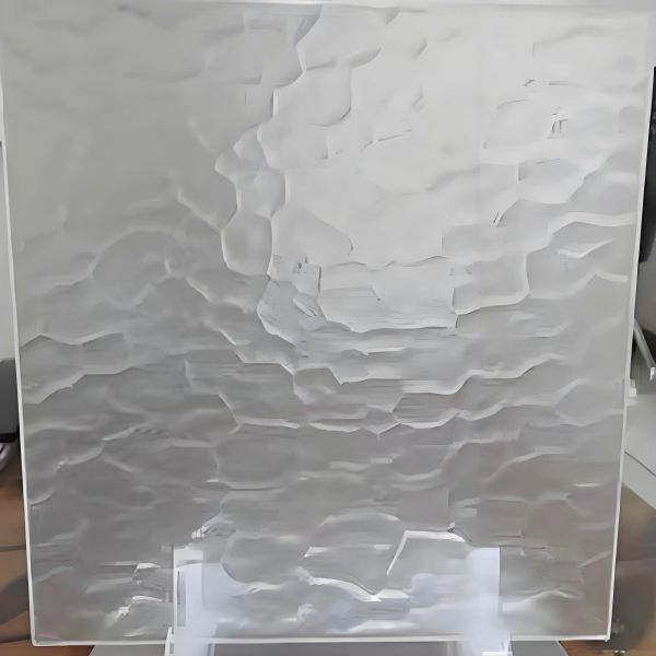 Elegant Oil Sand Decorative Glass Panel For Home Office Interior Application