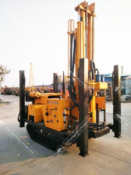 equipamento de perfuração hidráulico do poço de água da esteira rolante do CE 55kw