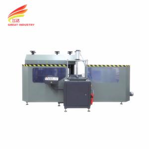 Pvc profile window cutting saw aluminum curtain wall window profile assembly