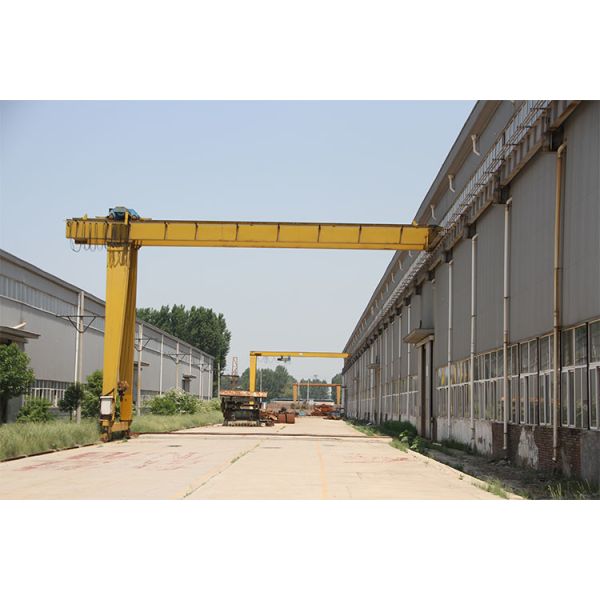 2-10 ton Semi- gantry crane with electric hoist