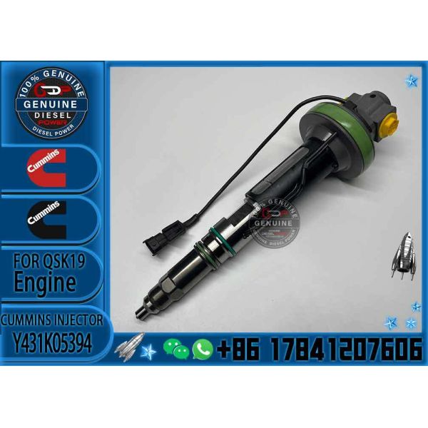 New Construction Machinery Parts-Fuel Injector for QSK19 Diesel Model Y431K05394 FO0BJ10006 4955526 for CUMMINS Diesel
