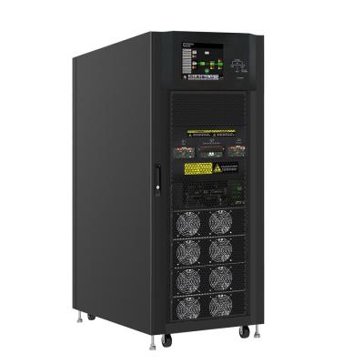 potência Chassi LCD de 10 polegadas 8A Corrente Ininterruptível Quadro de Carregamento Fornecimento de energia Bateria incorporada Ups modulares online