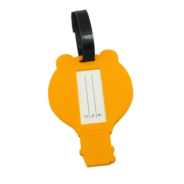 Hot SellingSoft Pvc Waterproof Travel Luggage Tag; Anime figure/cartoon character PVC travel Luggage tag