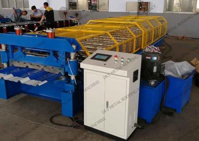 TR35 Trapezoidal Sheet Roll Forming Machine 7.5m Color Steel Roll Forming Equipment
