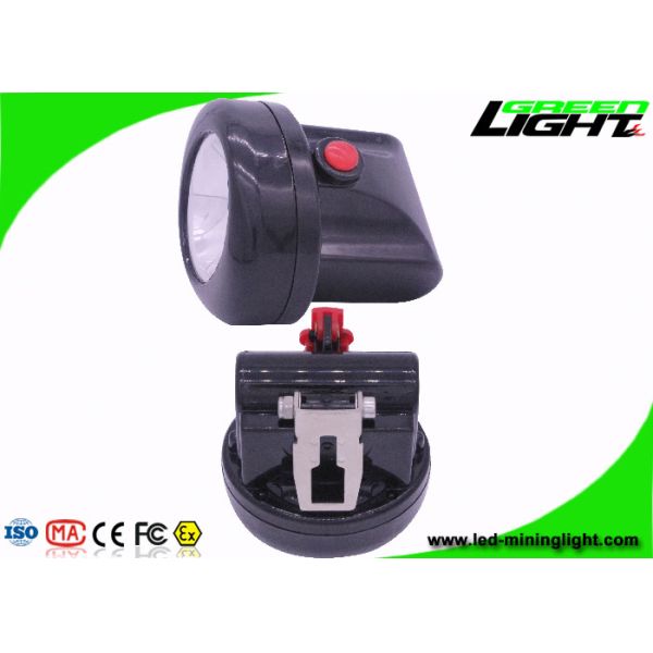 Long Working Time Coal Mining Lights , 4000 Lux High Beam Miners Helmet Light
