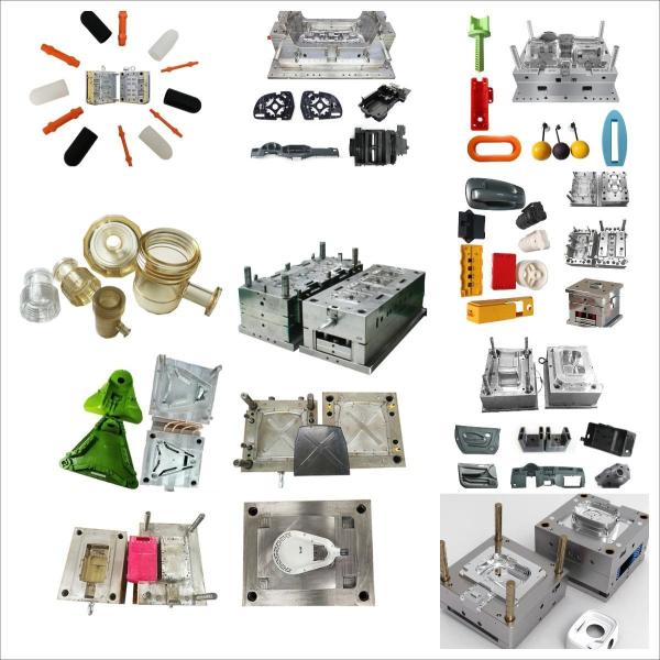 Polyvinyl Chloride Plastic Injection Molding Parts Custom Color Thickness Hardness