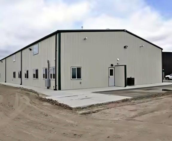 Q235B Casita de acero galvanizado a medida Fabricación Casita industrial para almacén Sala de talleres