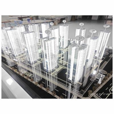 1:150 High Rise Building Scale Model Cityscape Models Architectural