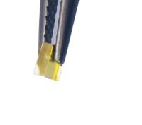 Hpht 6 lateral pulido 2PT MCD Diamantes, grado óptico Hpht Placa de diamante