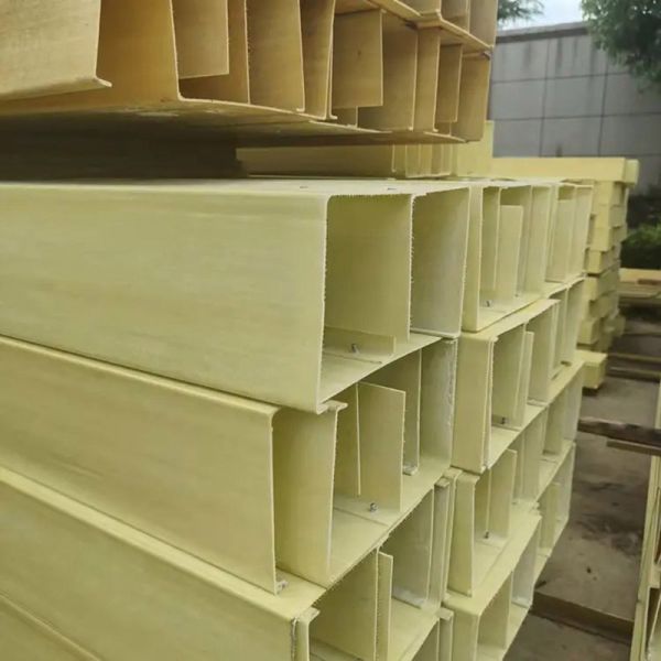 UV Resistance Molded Cable Tray Trough High Corrosion Resistance And Non Flammable Fire Resistance