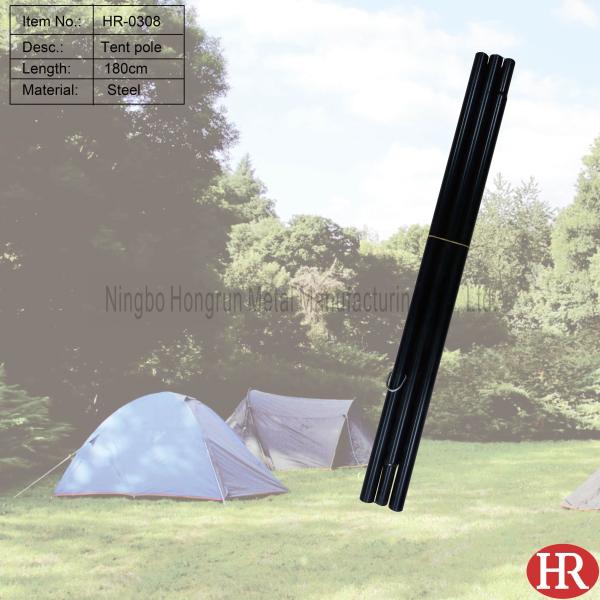 outdoor camping steel tent poles