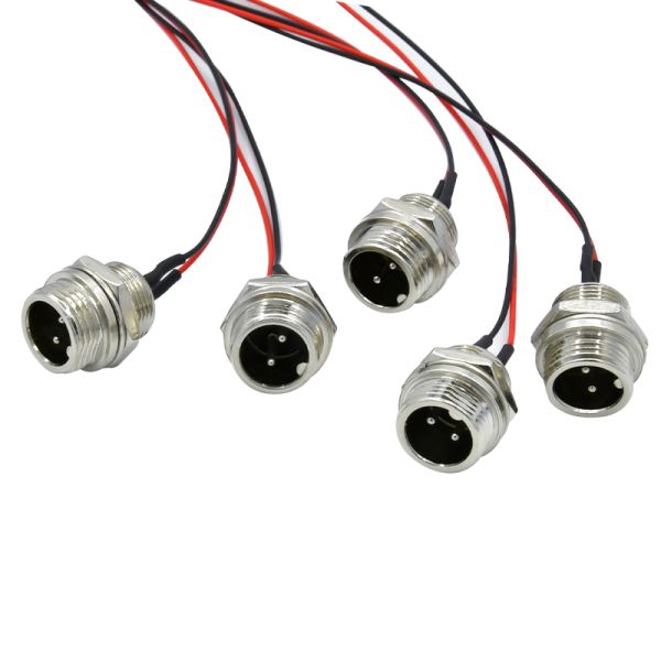 M8 Waterproof Connector China Factory Customized M8 a Code Assembly Waterproof Plastic Cable Connector