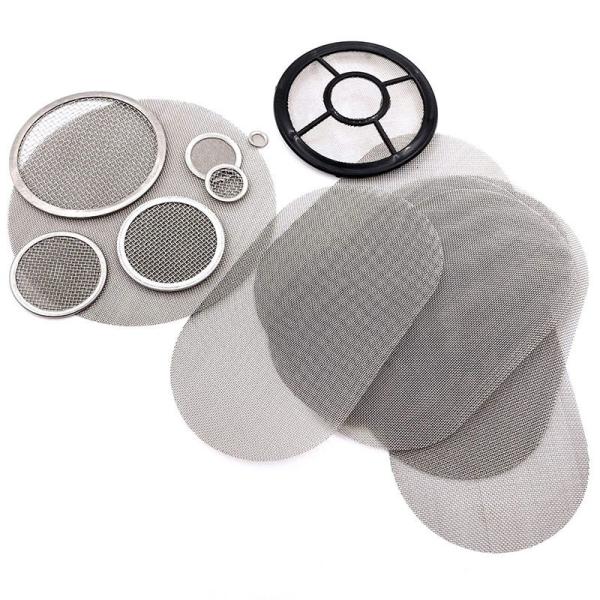 Stainless Steel Wire Woven Filter Mesh Acid And Alkali Fire Resistance Customizable