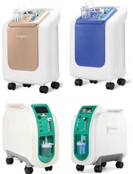 Concentrador médico 3L do oxigênio da emergência pequena do Nebulizer do concentrador do oxigênio da casa