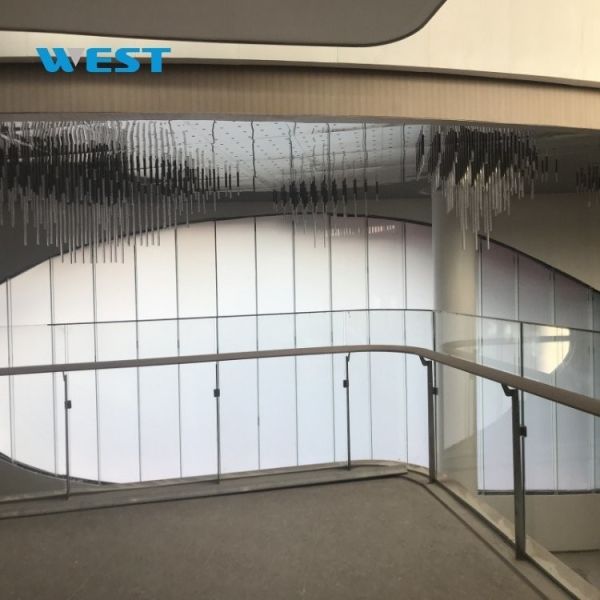 Non Adhesive Smart PDLC Film Dimming Glass Film With Instantaneous Clear And Frosted States Switching