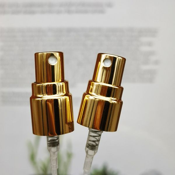 12mm 13mm Aluminum Perfume Sprayer Pump Atomizer Half Cap Screw For Glass Vial