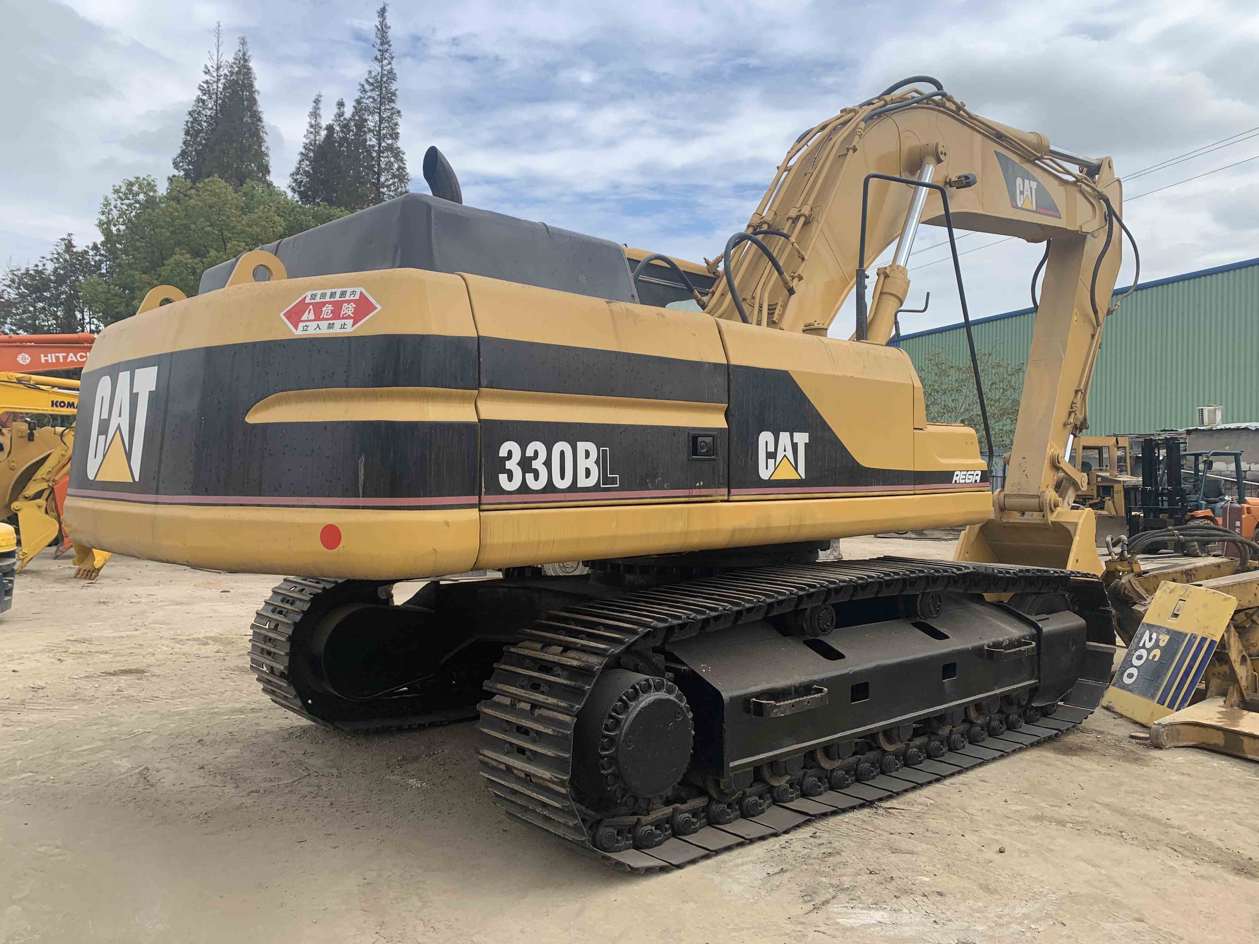 1.5cbm 33 тонны ведра 236hp 330BL использовала экскаватор CAT