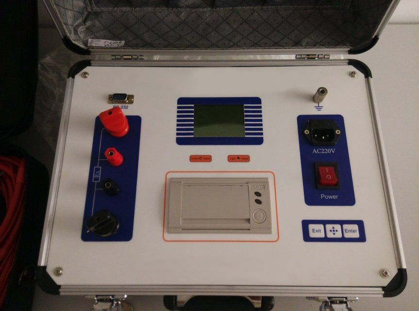Тестер контактного сопротивления автомата защити цепи 100A 200A 400A CRT IEC62271