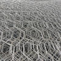 Maillage de fil de gabion à tissu tordu avec revêtement en zinc de 220 à 300 g/m2