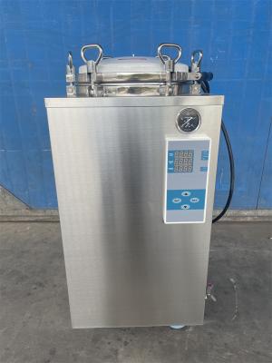 Esterilizador a vapor vertical para laboratório, autoclave, portátil, hospitalar, médico