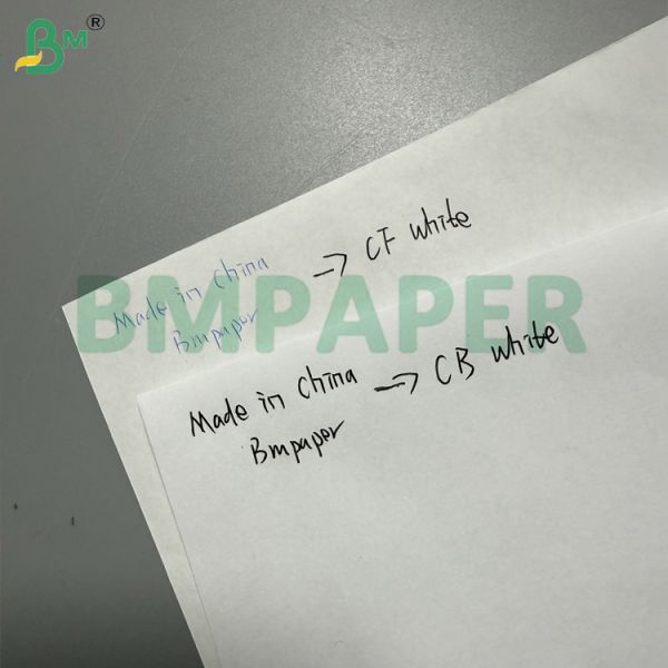 55gsm A4 Carbonless Copy Paper Sheets CB White CF Color NCR Paper, Blue Image