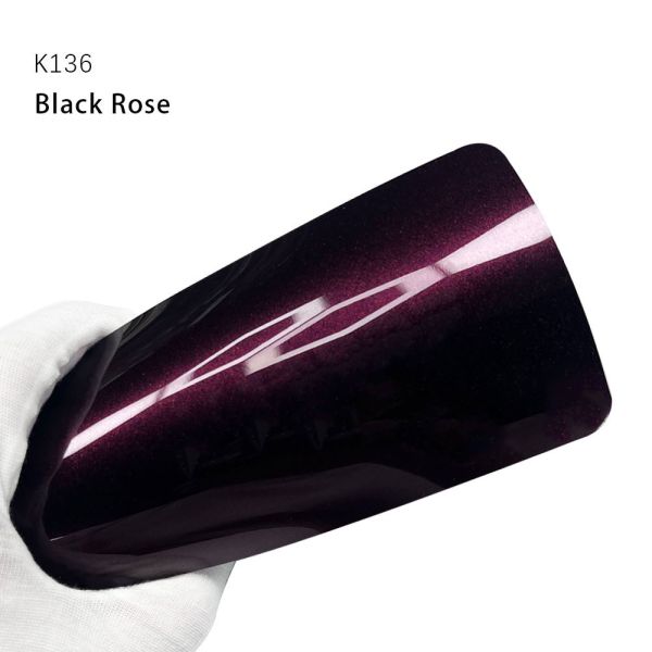 K136 Black Rose TPU couleur peinture automobile film de protection en vinyle autocollant