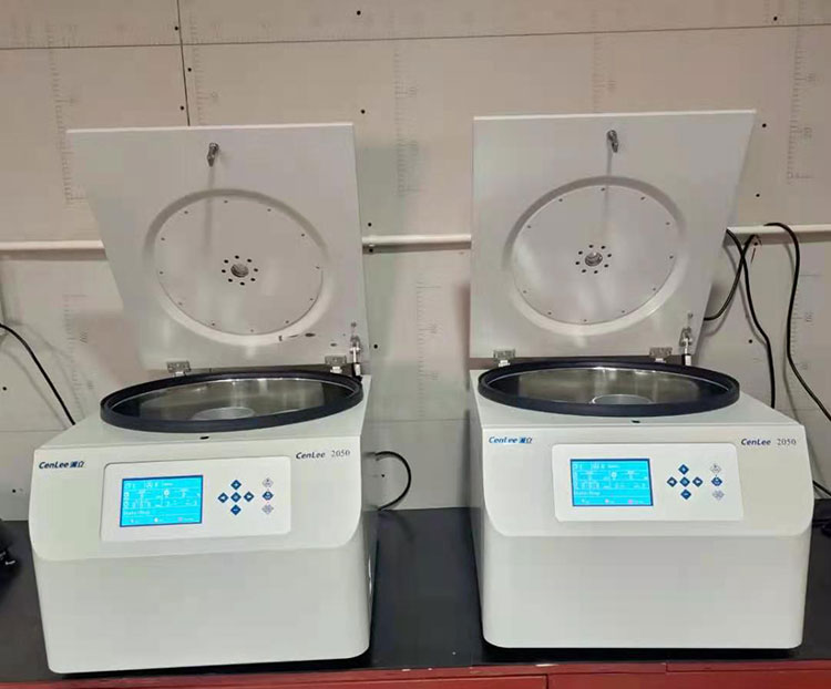 High Quality CenLee 2050 Benchtop High Speed Centrifuge Machine 20500rpm Large Capacity 750ml Laboratory Centrifuge