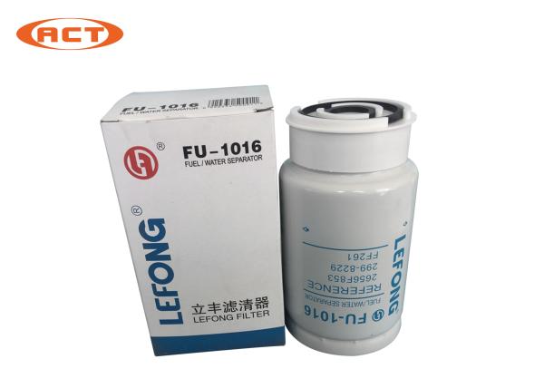 Filtro de combustível diesel do gato de Perkins, filtro 2656F853 308-7298 do separador de água do combustível do gato
