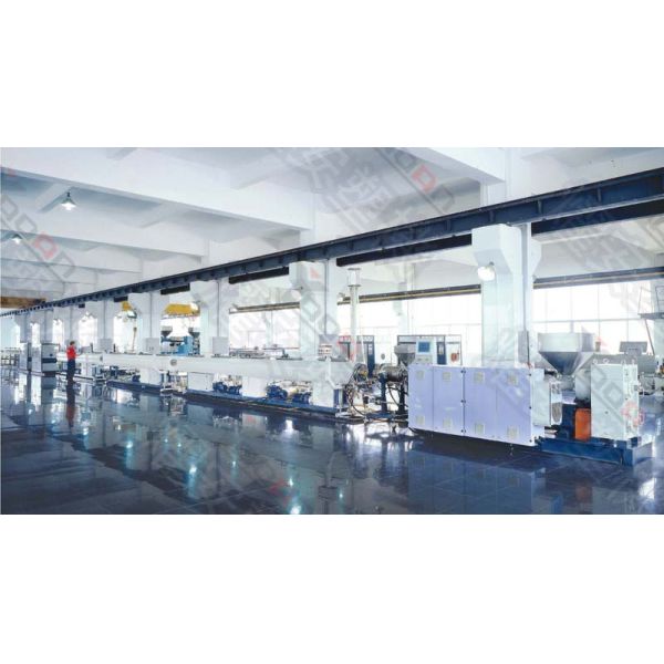 Energy Saving Ppr Pipe Production Line , Pvc Pipe Manufacturing Equipment