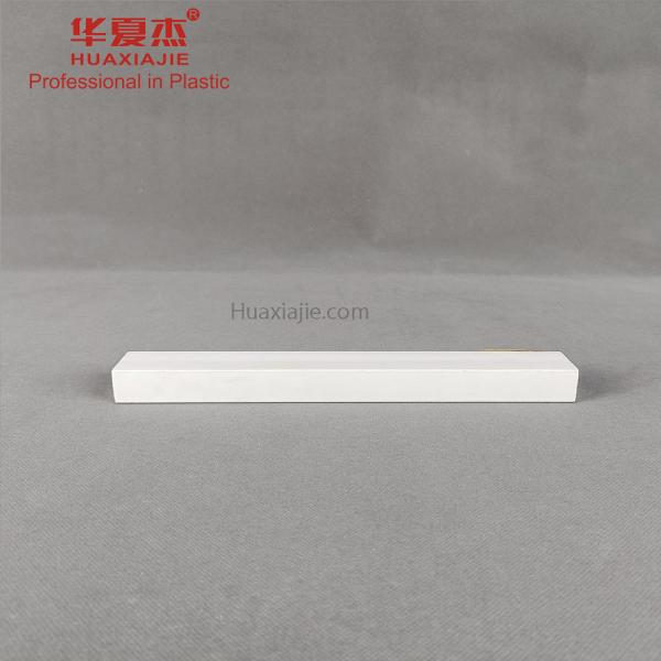 Huaxiajie High Glossy Pvc Ceiling Cornice Mould For Living Pop Room