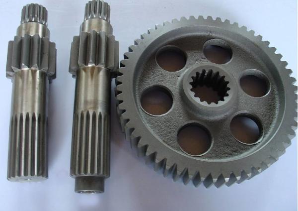 copper, brass, bronze gear shaft for machine, machinery parts customized small module pinion spur gear shaft