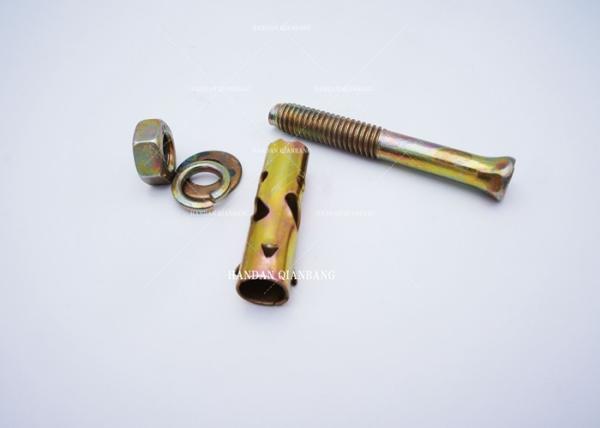 Anti Skid Sleeve Anchor Bolts Shark Fin Type BSW Standard 50-95mm Length