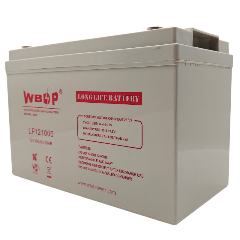 Long Life 100AH 12V AGM Battery Rechargeable AGM Gel Deep Cycle Battery