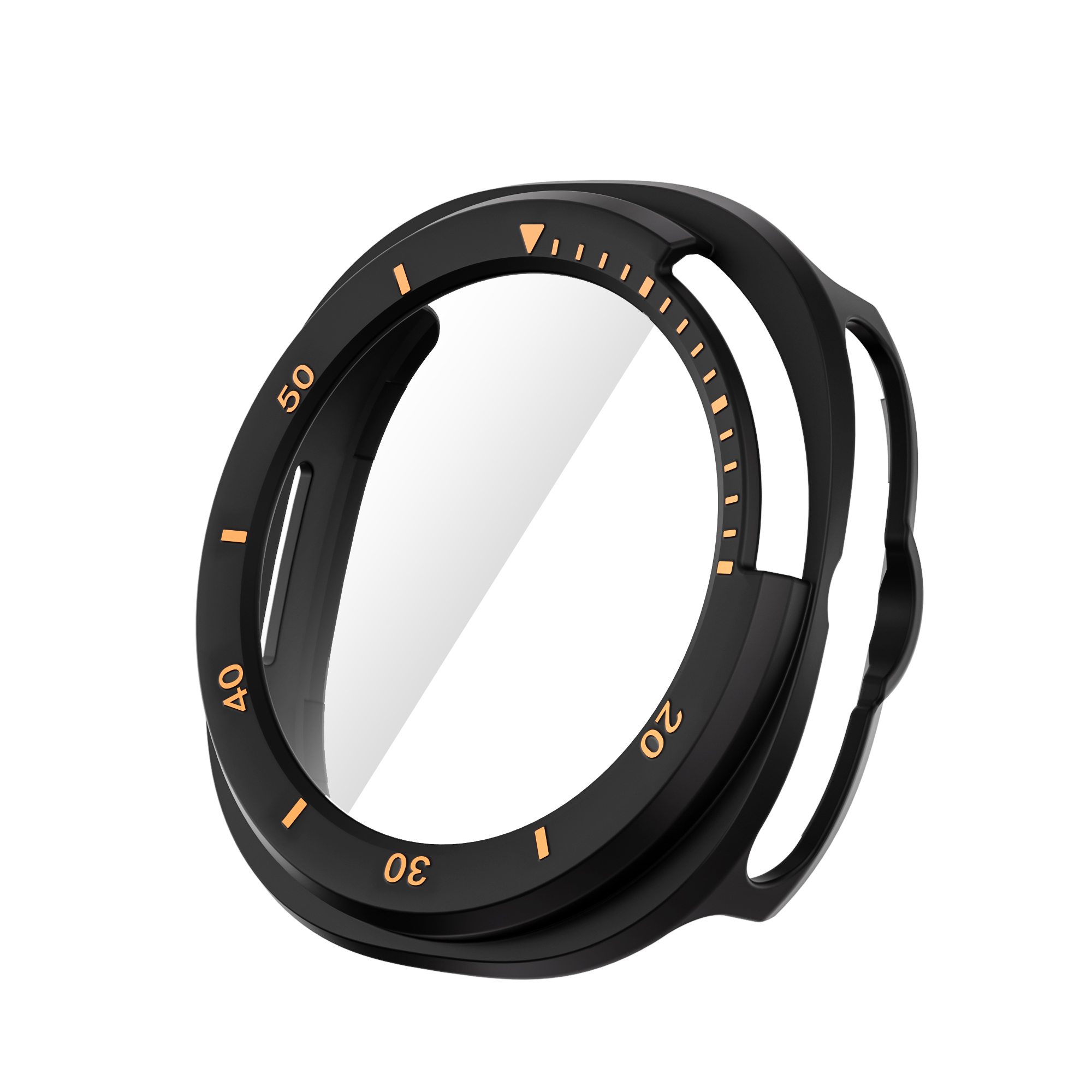 Integrated Tempered Glass Case for Samsung Galaxy Watch 8 Classic With Scale Watch Cover Case Accessories