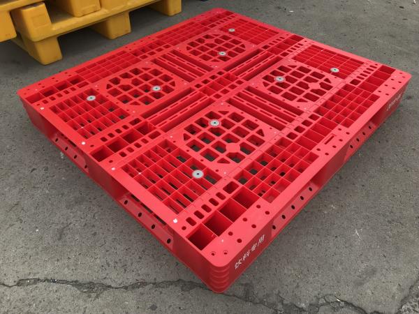 1200x1100 plastic pallet for stacking 6 runners Plastic Pallet for cold storage