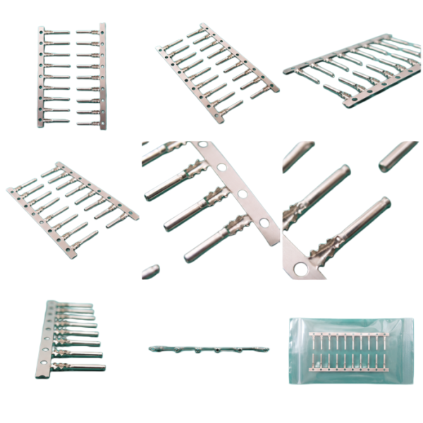 Precision Female Terminals with Continuous Phosphor Bronze Strip for Automated Wiring Harness Processing and Low Contact Resistance