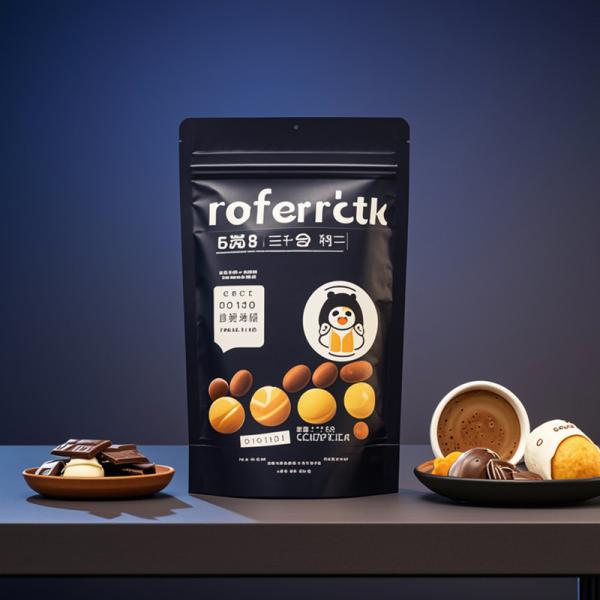 Crush-Resistant Biodegradable Snack Pouches| Composite Food Packaging Bags For Cookies Wholesale