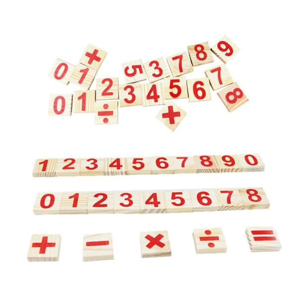 Figure Blocks Counting Sticks Education Wooden Toys Building Intelligence Block Montessori Mathematical Wooden Box