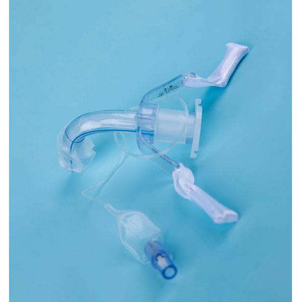 PVC Normal Medical Cuffed Tracheostomy Tube Uncuffed Tracheostomy Tube Holder