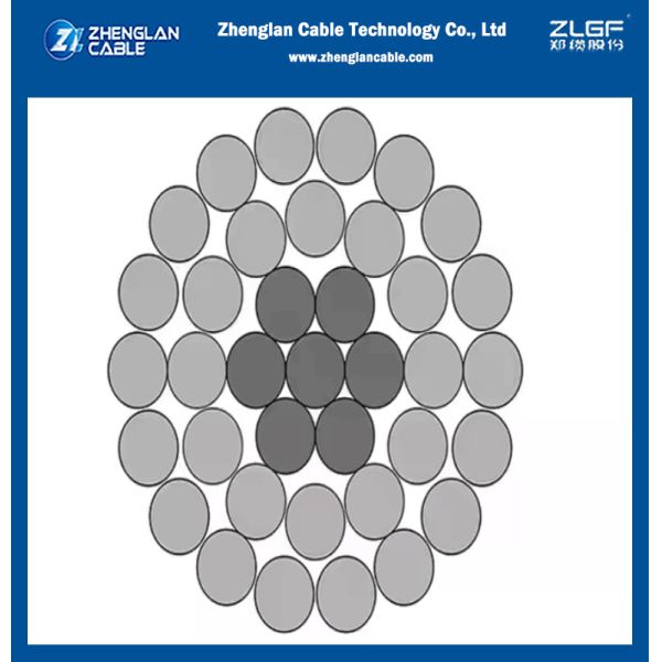 ACAR Concentrically Stranded Bare Aluminum Conductor with 6201-T81 Core Higher Capacity and Strength