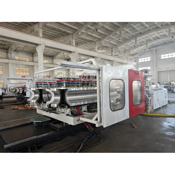 Water Drainage Twin Screw PE Pvc Pipe Extruder