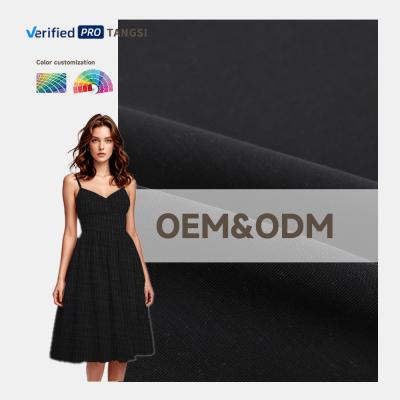 High Quality 49% Polyester 44% Tencel Woven Plain Cotton Lyocell Fabric Organic Printed for Women's Shirts & Dresses Girls Boys