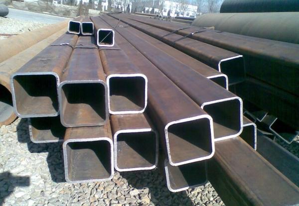 ERW Galvanised Steel Hollow Square Metal Tubing Low Carbon Q345B Grade