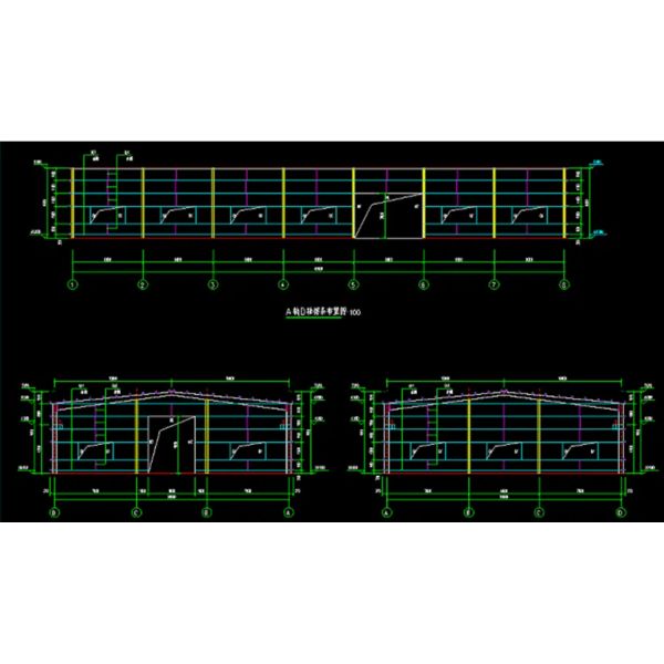 Industrial Steel Structure Warehouse Prefabricated Steel Frame Buildings